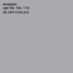 #A9A9AE - Silver Chalice Color Image